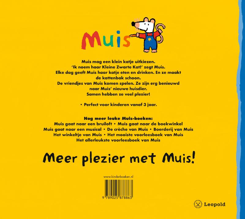 Achterkant van Muis krijgt een huisdier