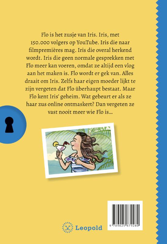 Achterkant van Het geheim van de YouTube-ster