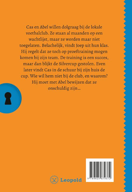 Achterkant van Het geheim van de voetbalheld