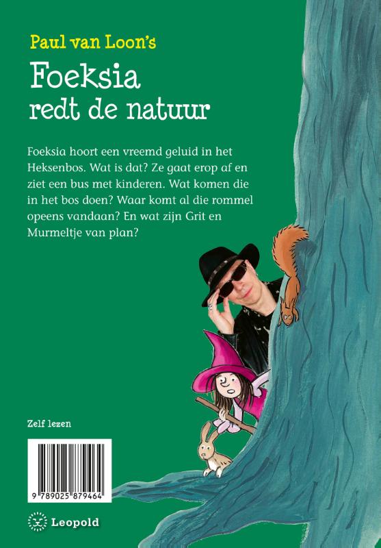 Achterkant van Foeksia redt de natuur