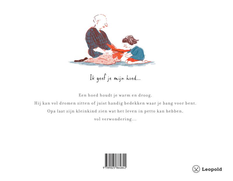 Achterkant van Mijn rode hoed