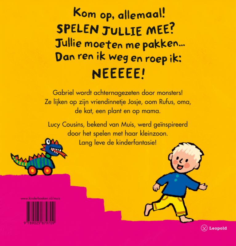 Achterkant van Jij bent het monster!