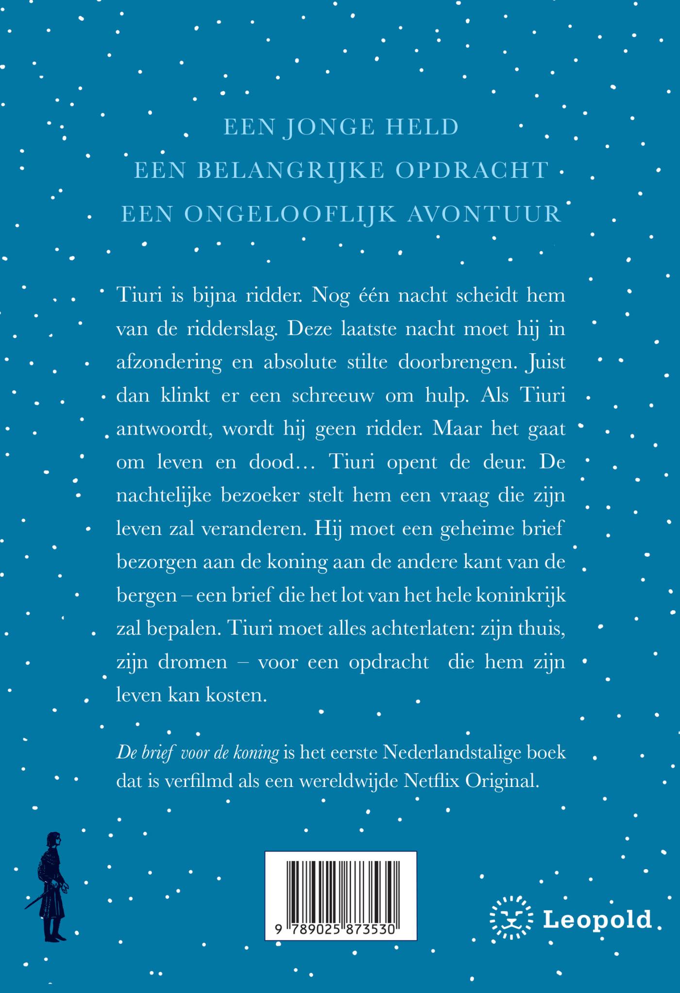 Achterkant van De brief voor de koning