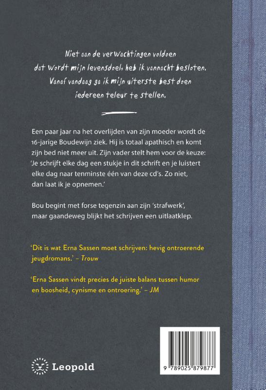 Achterkant van Dit is geen dagboek