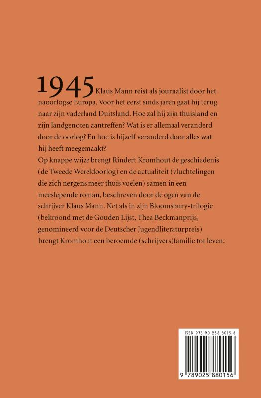Achterkant van De naam van mijn vader