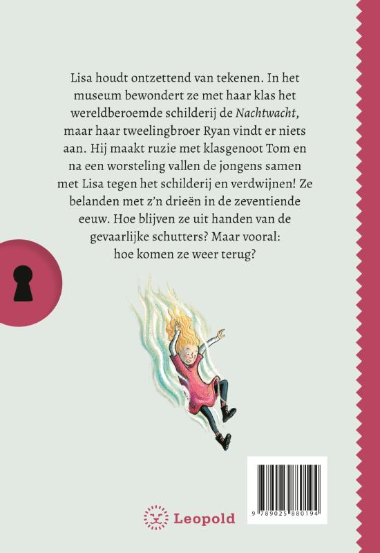 Achterkant van Het geheim van de gevaarlijke museumschat