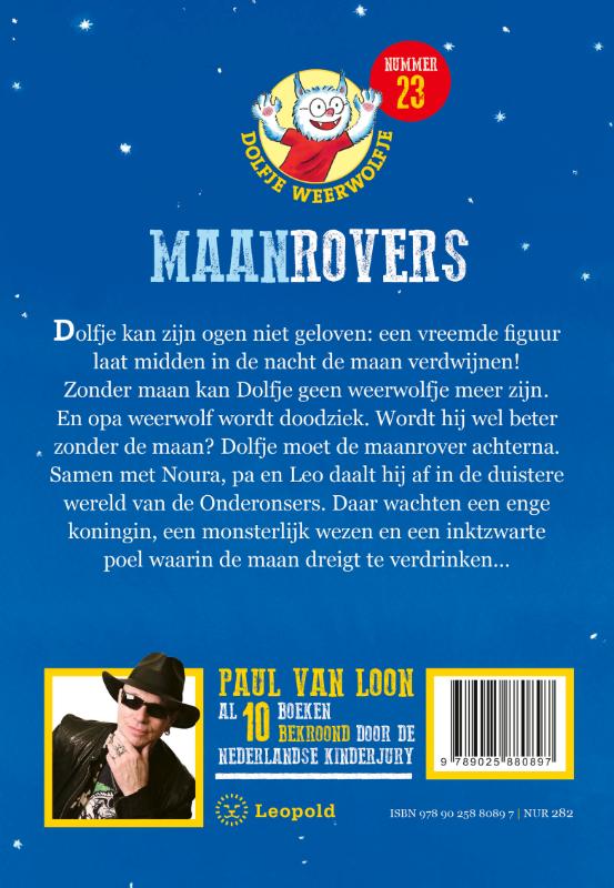 Achterkant van Maanrovers