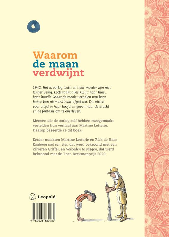 Achterkant van Waarom de maan verdwijnt