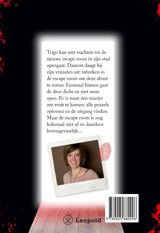 Achterkant van Escape Game