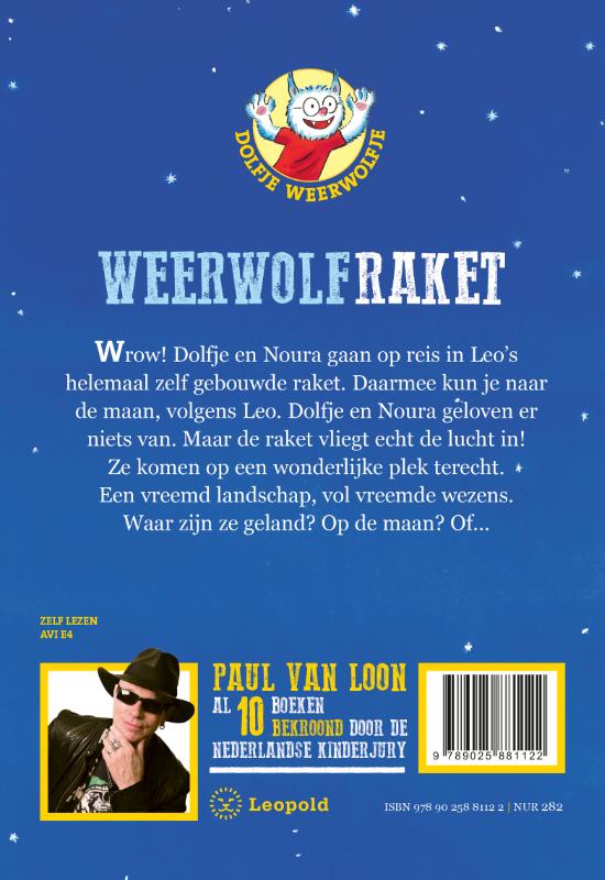 Achterkant van Weerwolfraket
