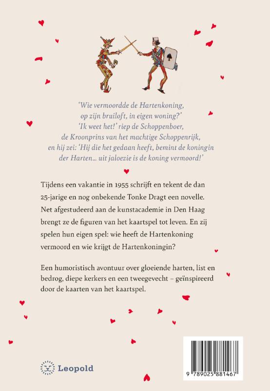 Achterkant van De strijd om de Hartenkoningin