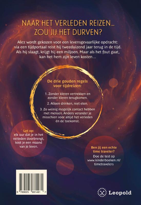 Achterkant van Rennen voor je leven