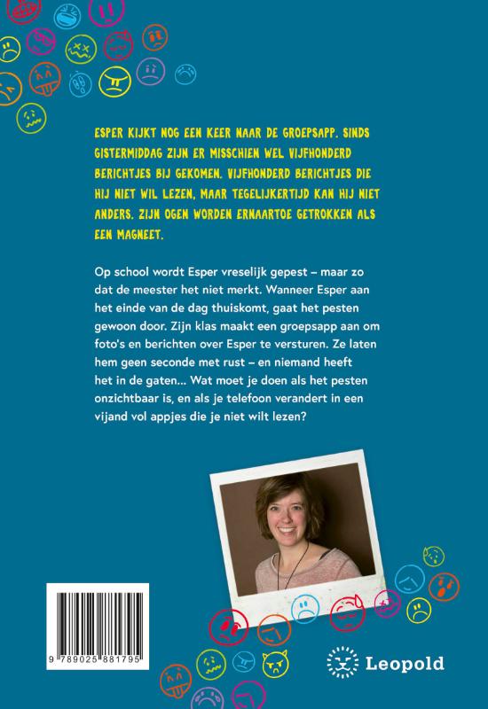 Achterkant van 500 appjes die ik niet wil lezen