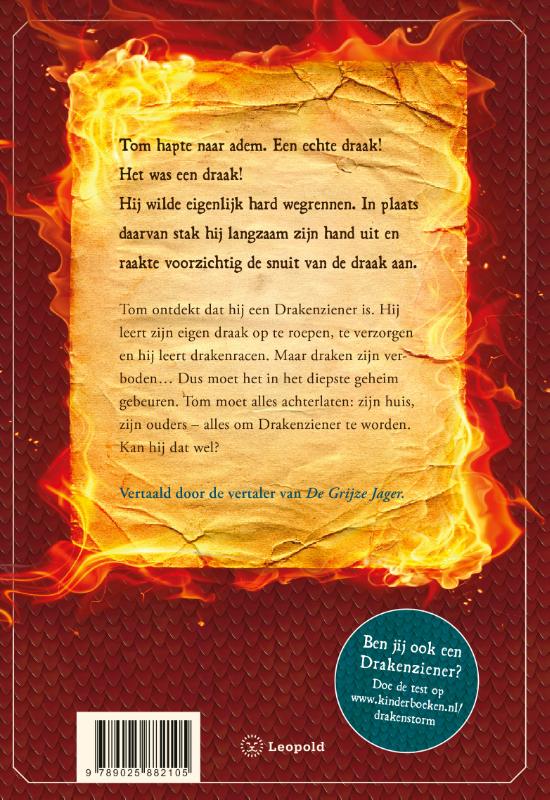 Achterkant van De drakenleerling