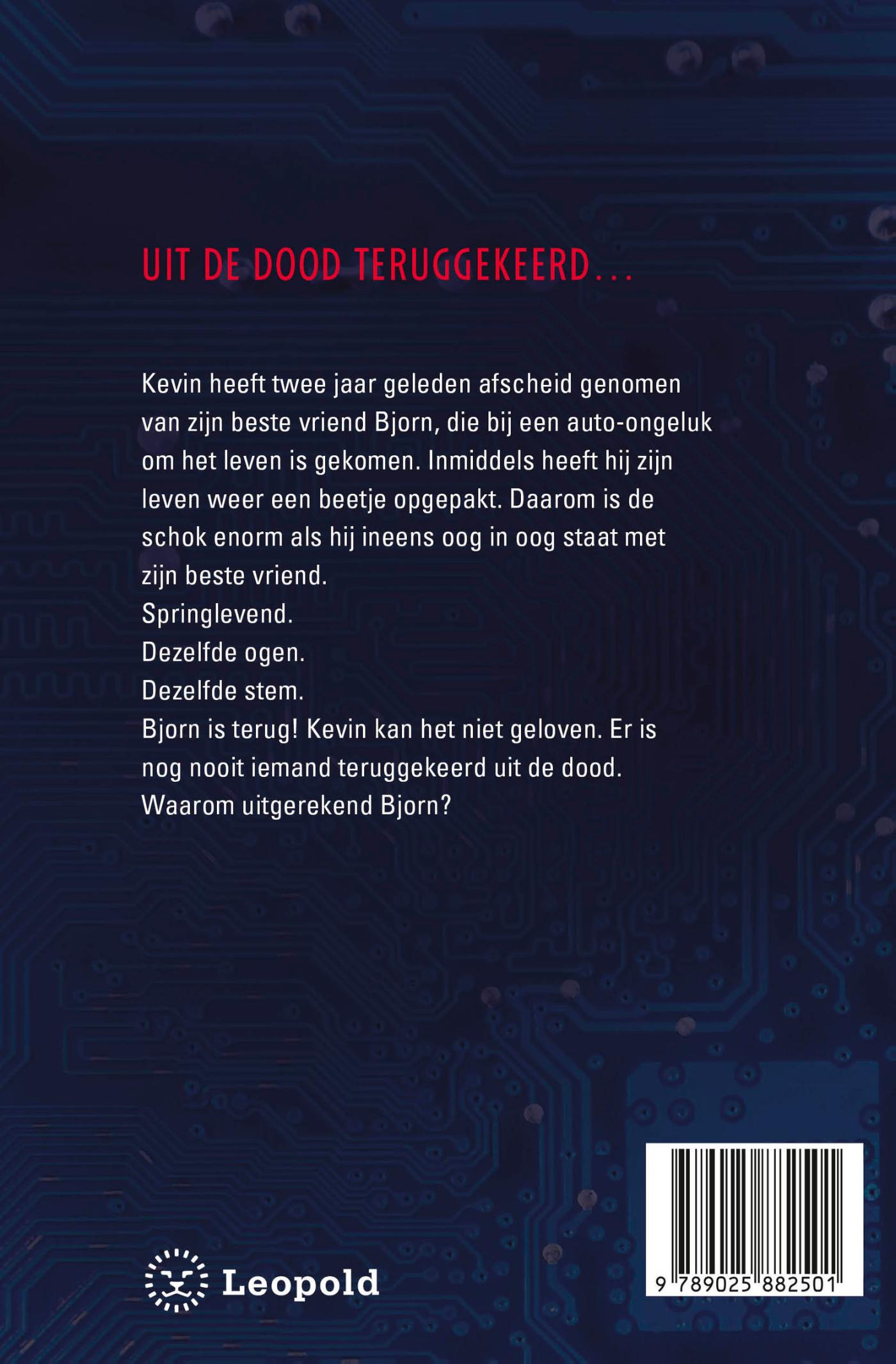 Achterkant van Cyberboy