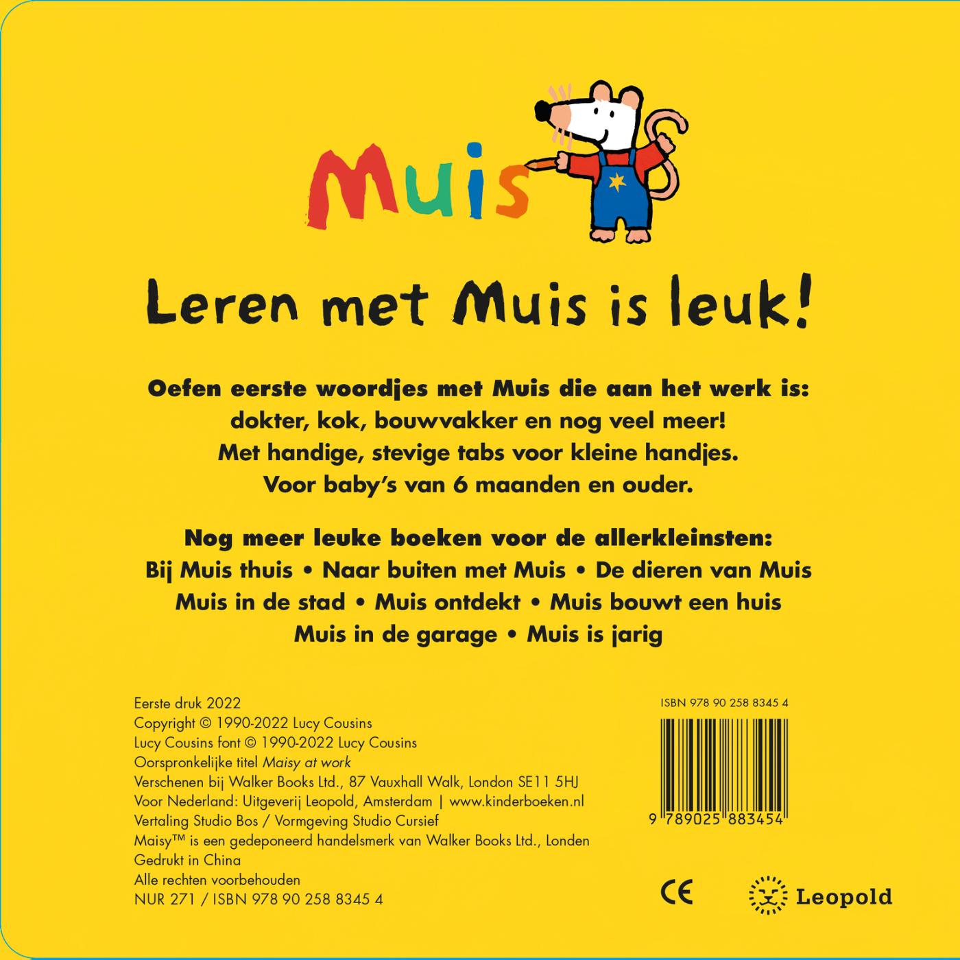 Achterkant van Muis aan het werk