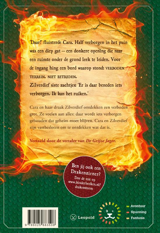 Achterkant van De verboden grot