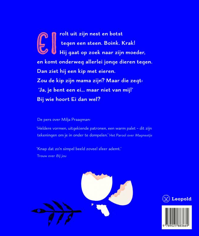 Achterkant van Het eigenwijze ei