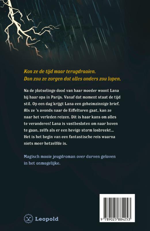 Achterkant van De nacht van de bliksemregen
