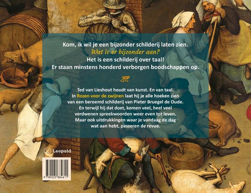 Achterkant van Rozen voor de zwijnen