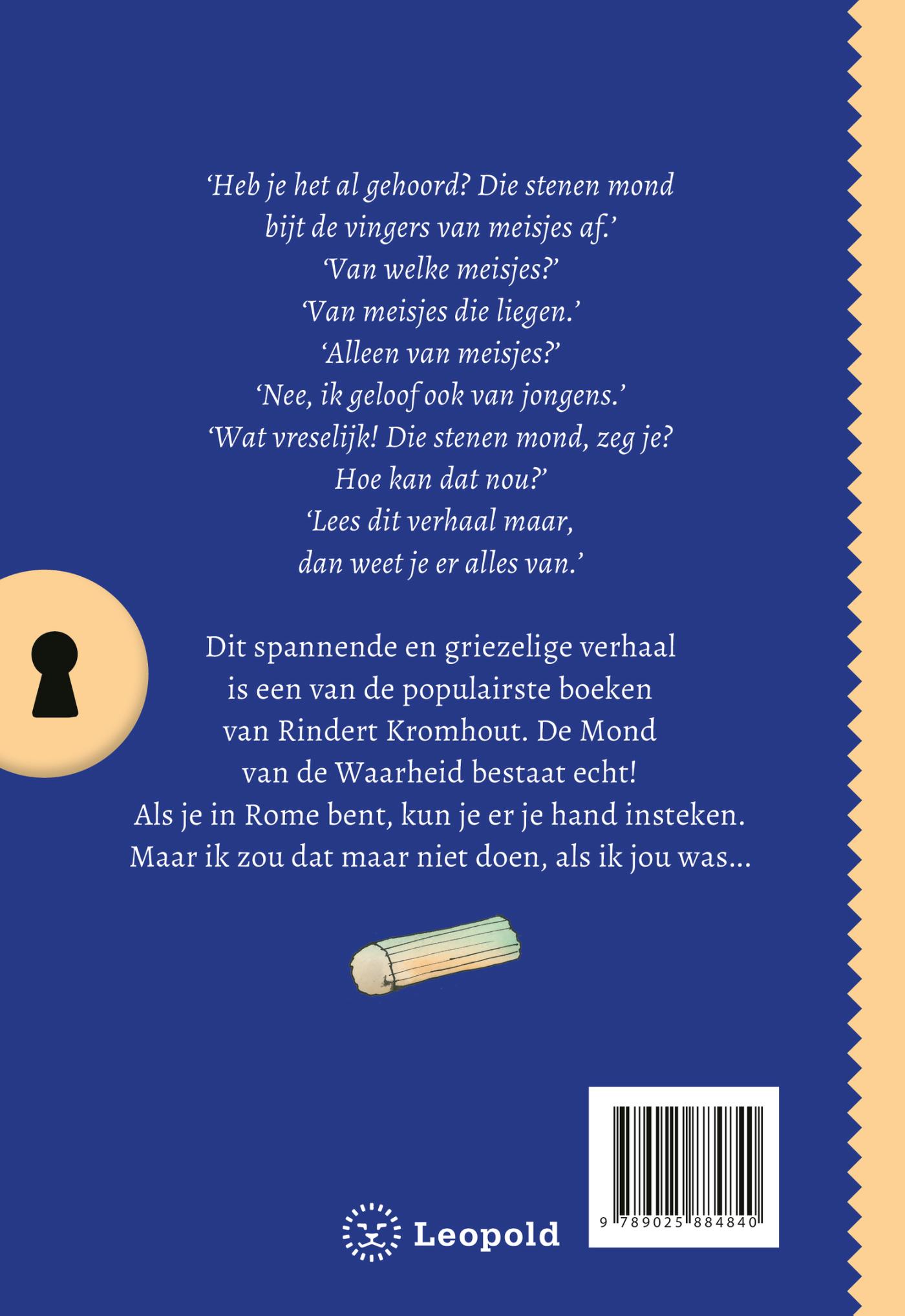 Achterkant van Het geheim van de afgebeten vingers