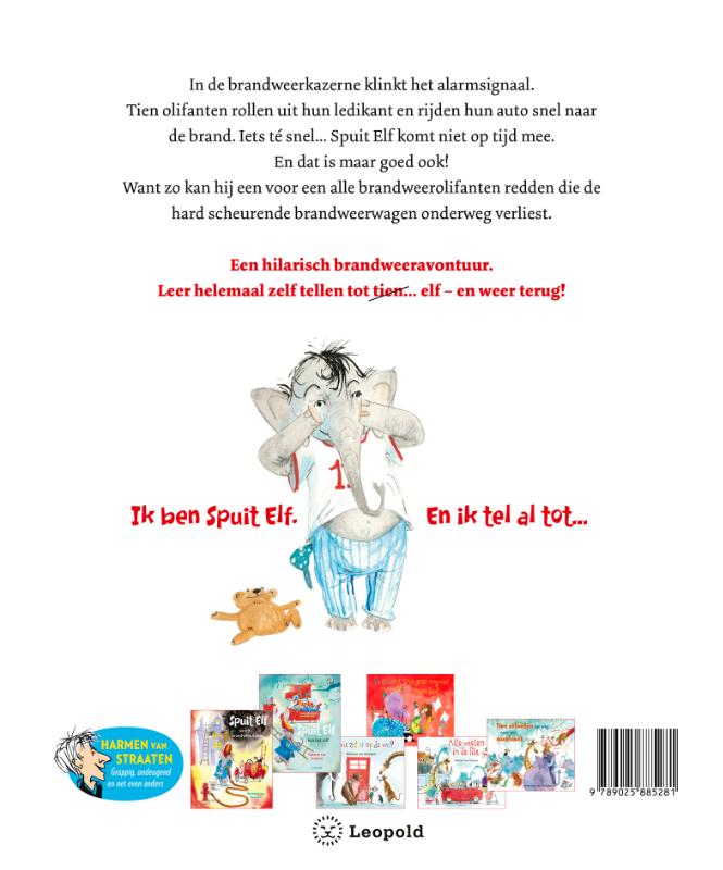 Achterkant van Spuit Elf telt tot tien… 11
