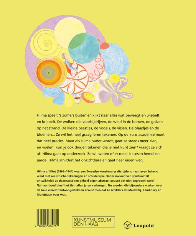 Achterkant van Hilma Af Klint