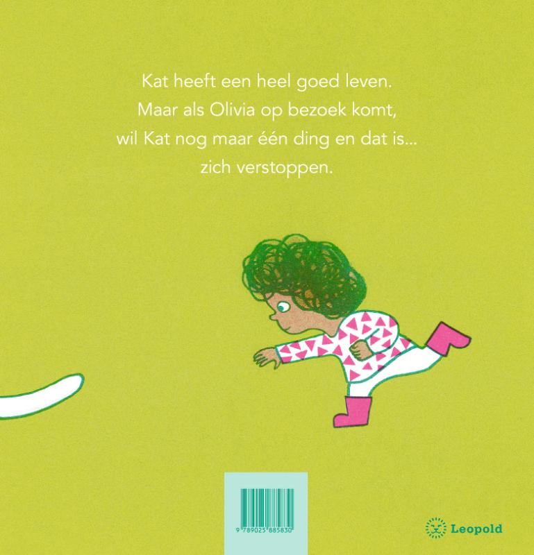Achterkant van Waar is de kat?