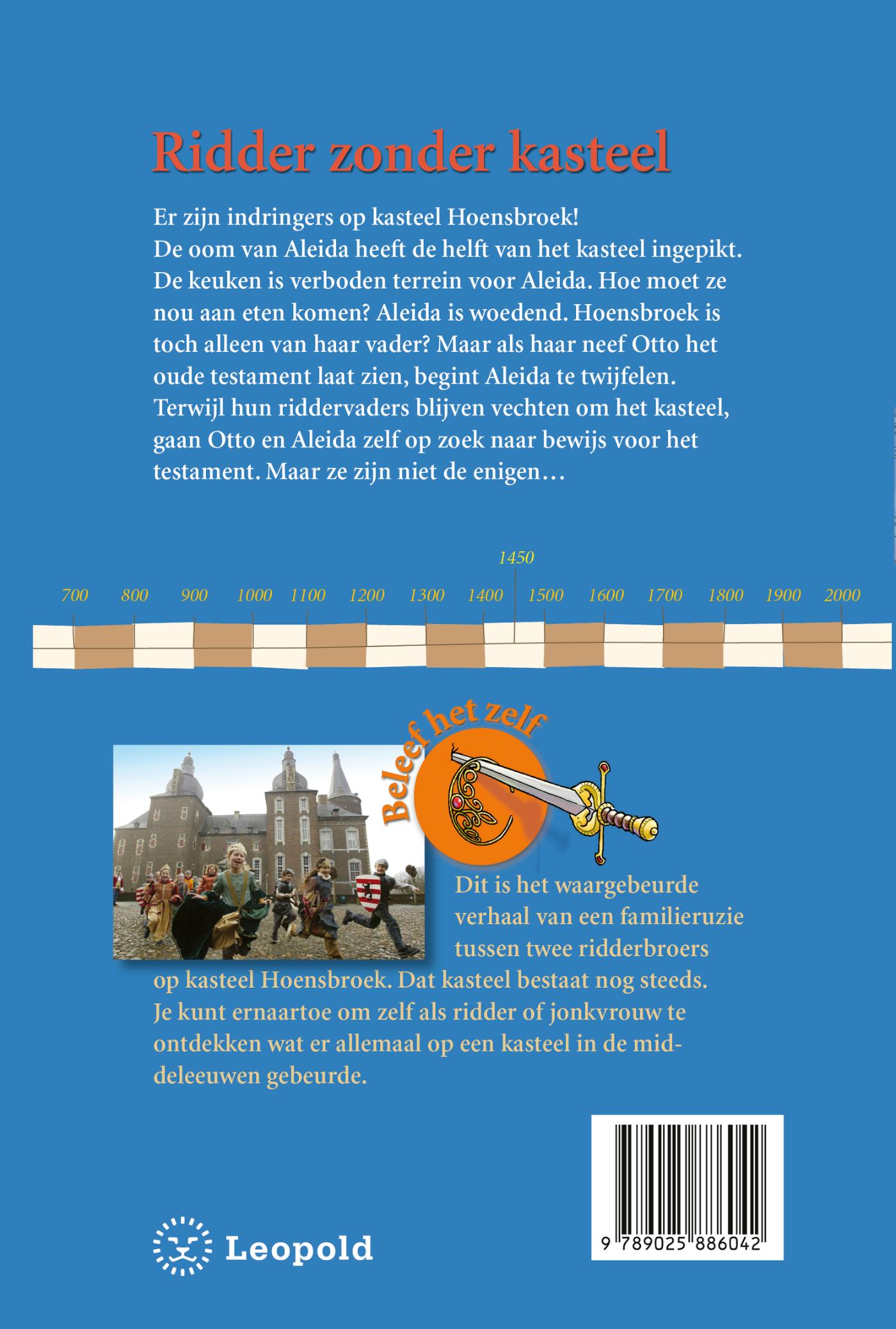Achterkant van Ridder zonder kasteel