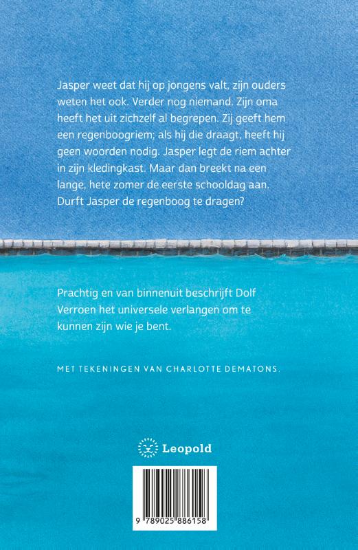 Achterkant van Een regenboog in mijn kast