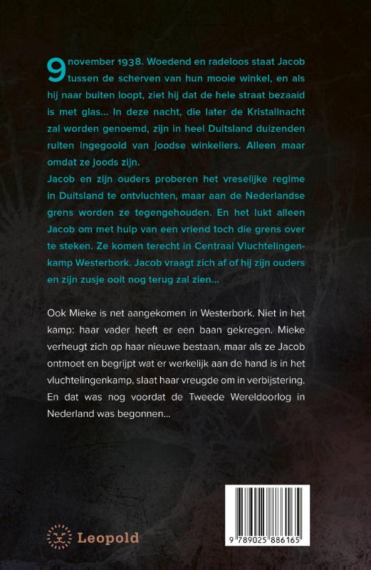 Achterkant van Scherven in de nacht