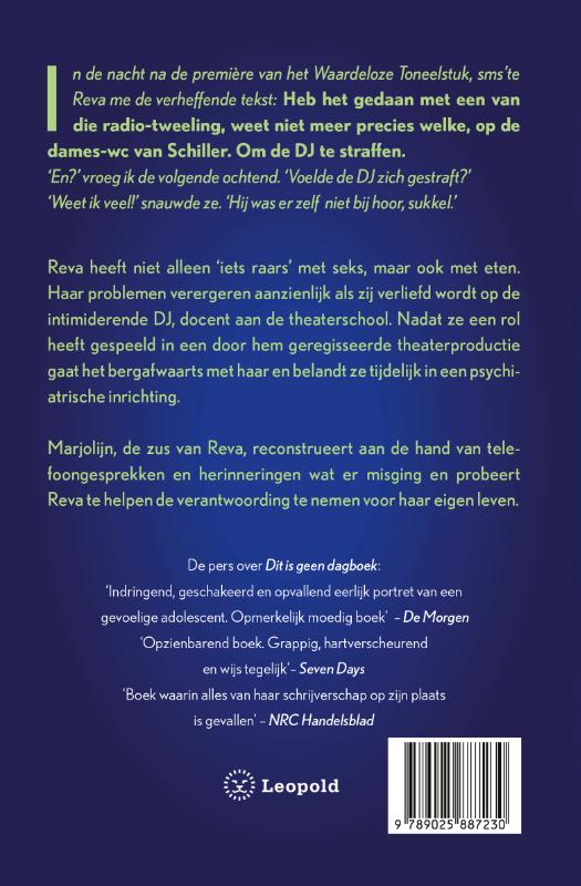 Achterkant van Kom niet dichterbij