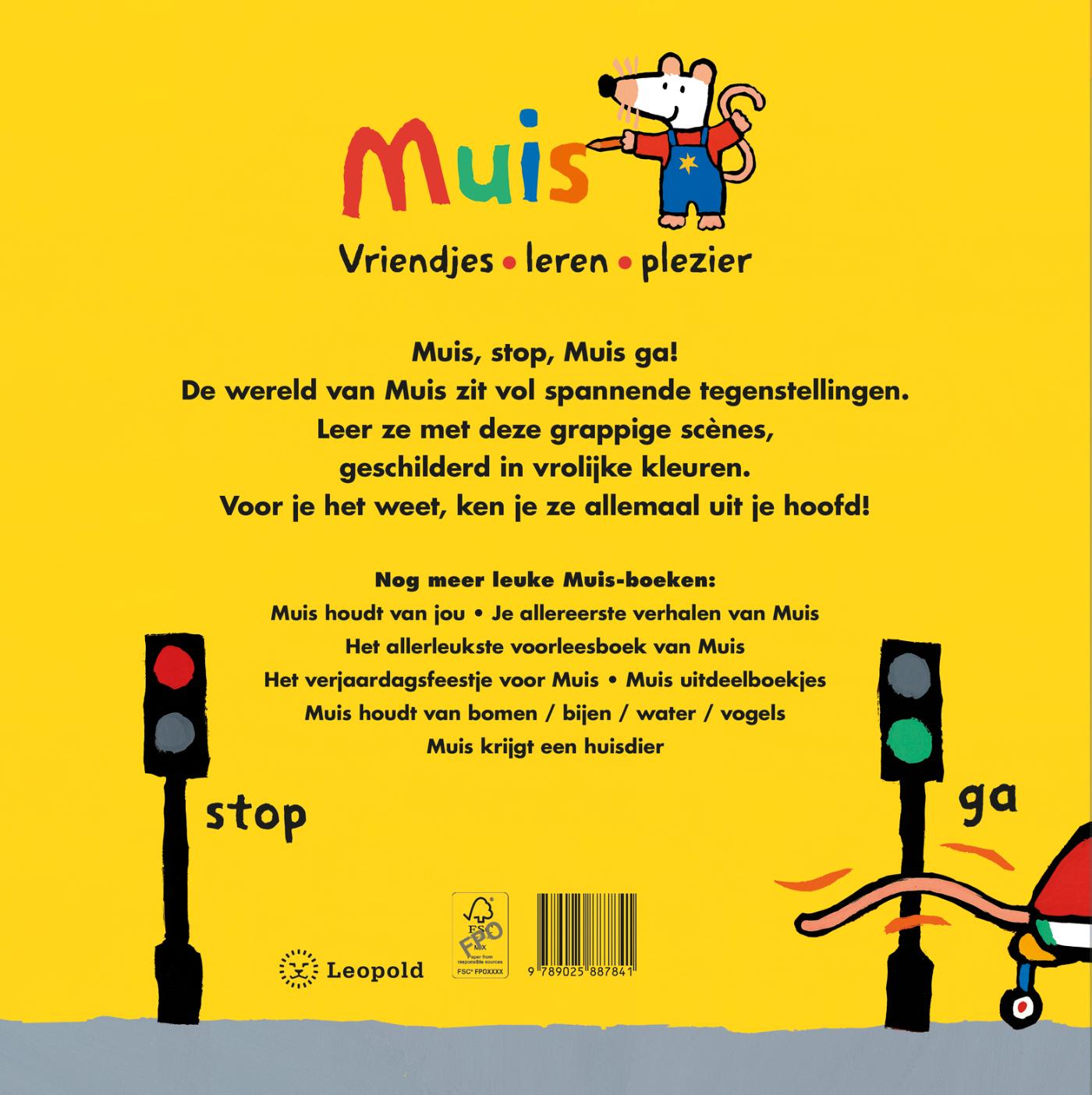 Achterkant van Muis groot, Muis klein
