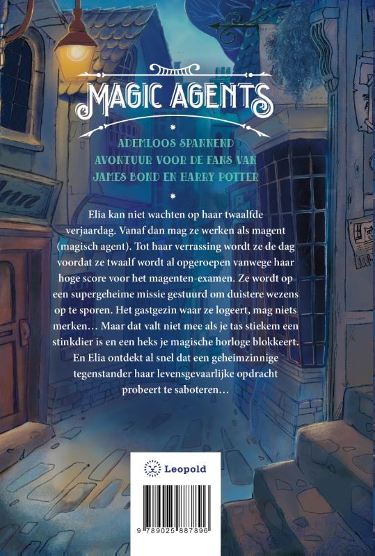 Achterkant van Op supergevaarlijke missie