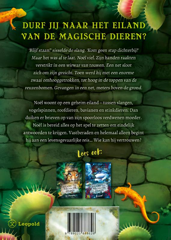 Achterkant van Een levensgevaarlijk avontuur