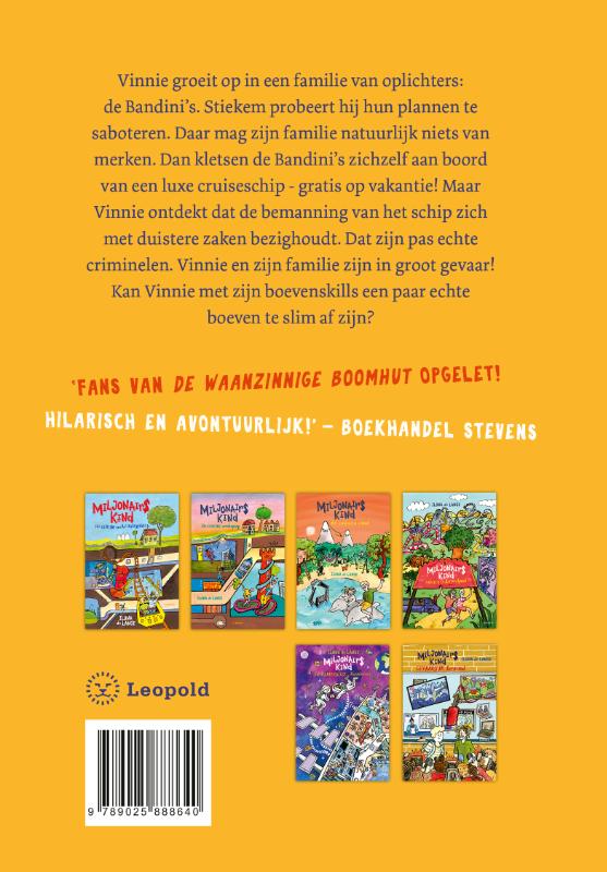 Achterkant van Een levensgevaarlijke vakantie
