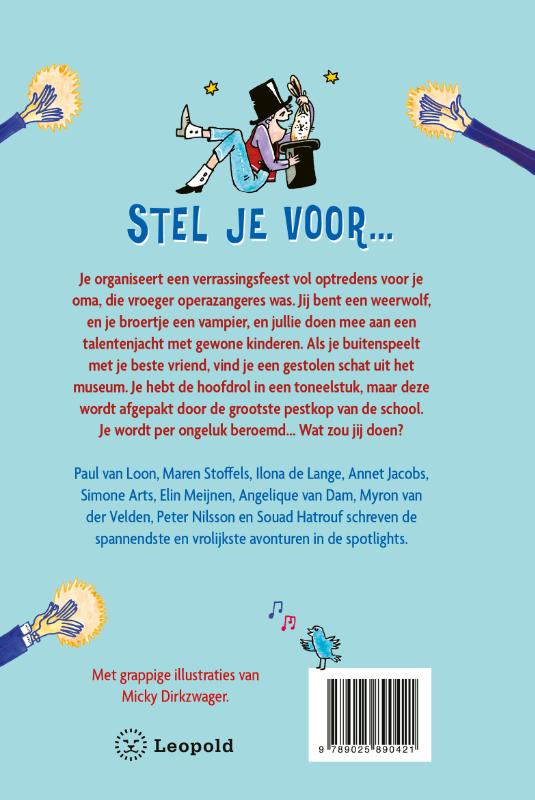 Achterkant van Spot aan! - De spannendste avonturen in groep 5, 6, 7, 8