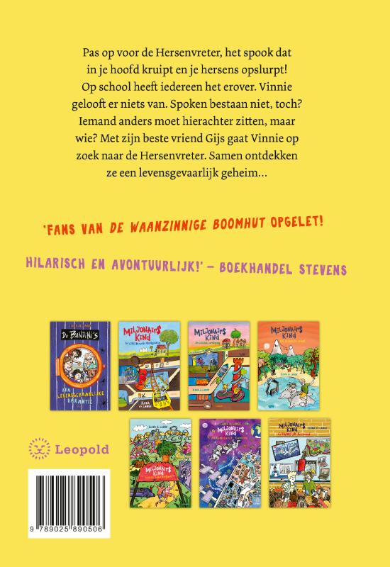 Achterkant van Het criminele meesterbrein