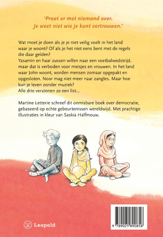 Achterkant van Wij zijn niet alleen