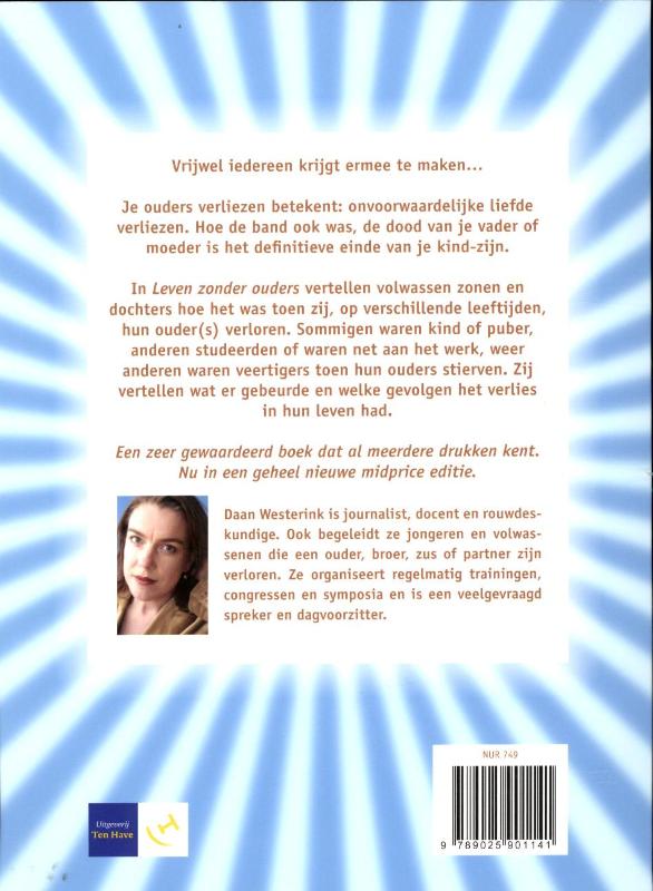 Achterkant van Leven zonder ouders