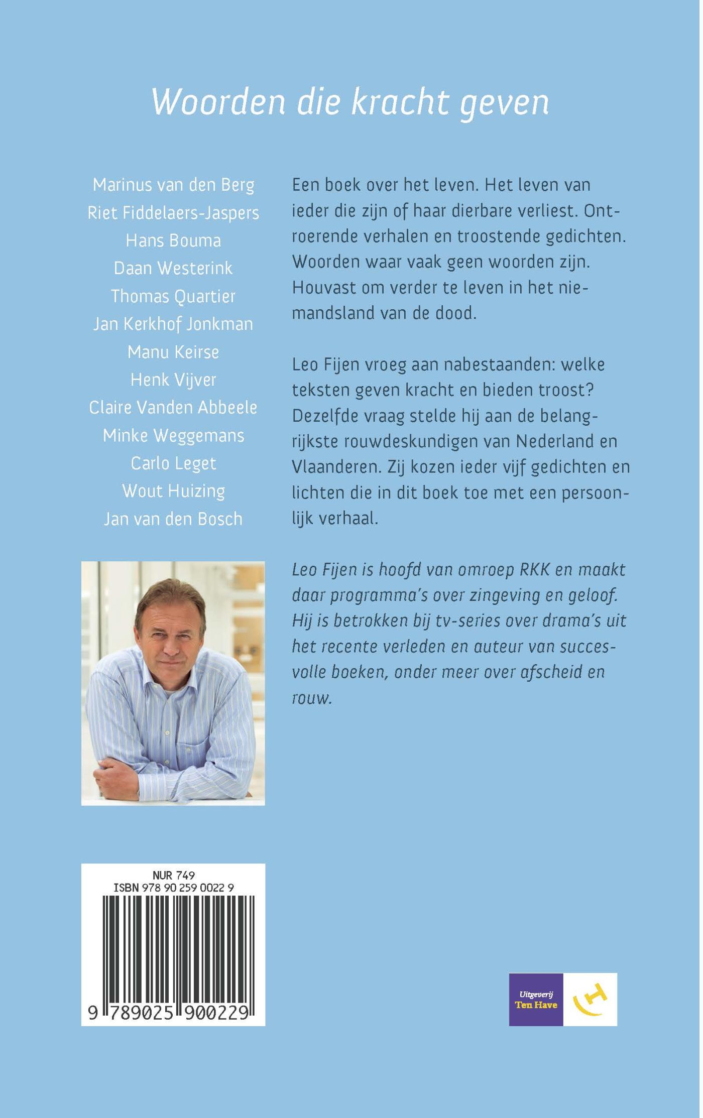 Achterkant van Leven met de dood