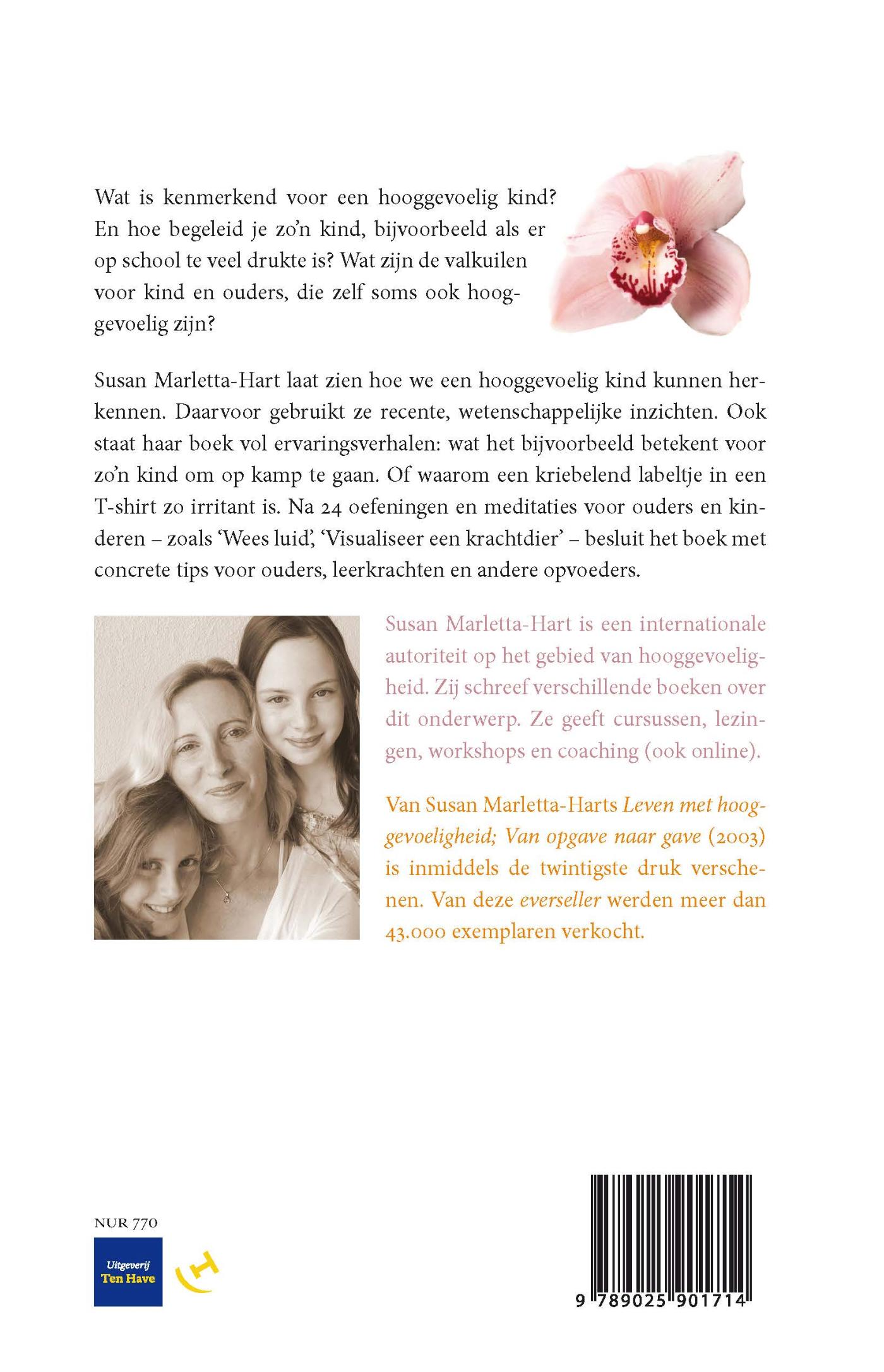 Achterkant van Leven met hooggevoelige kinderen