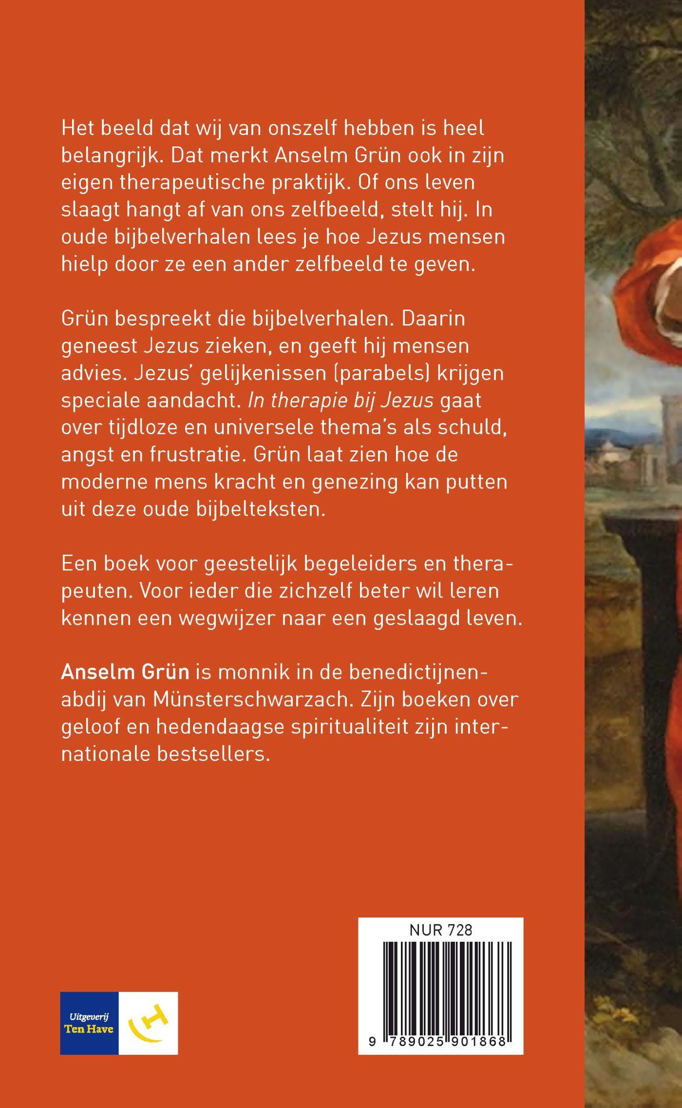Achterkant van In therapie bij Jezus