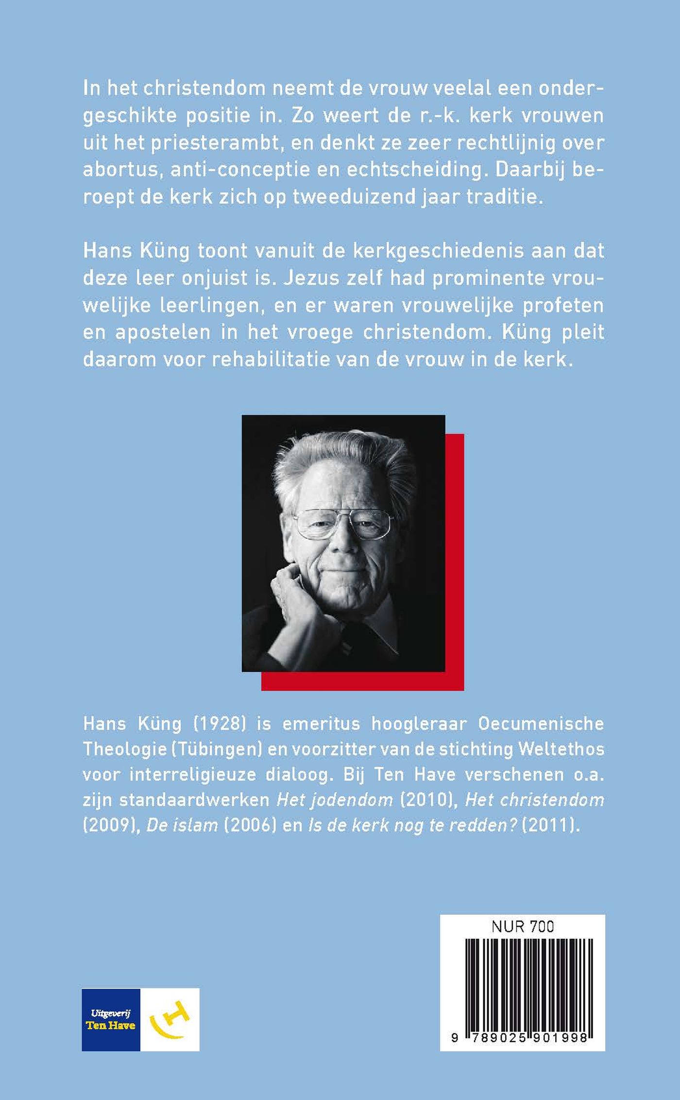 Achterkant van Vrouwen in het christendom