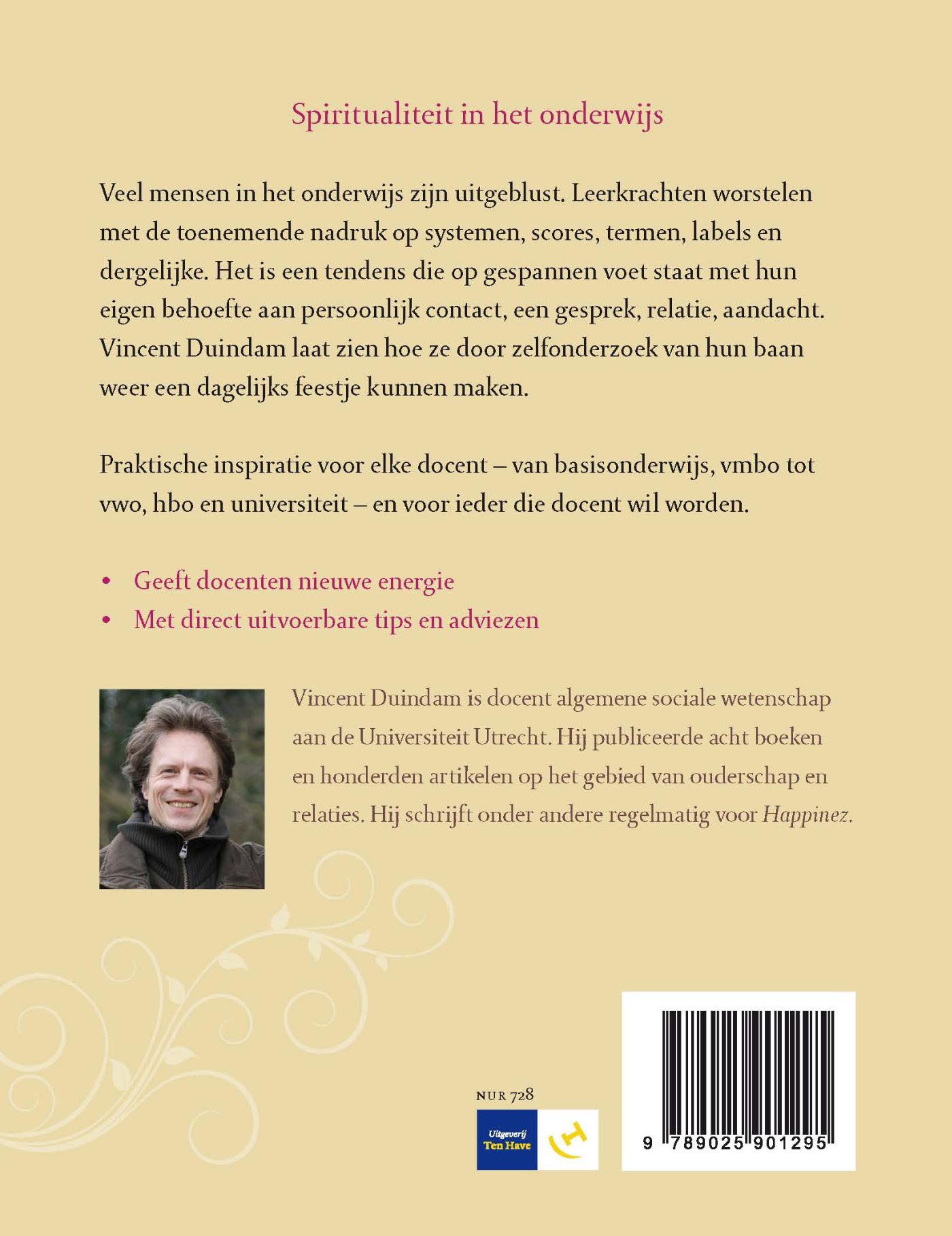 Achterkant van Thuiskomen in de klas