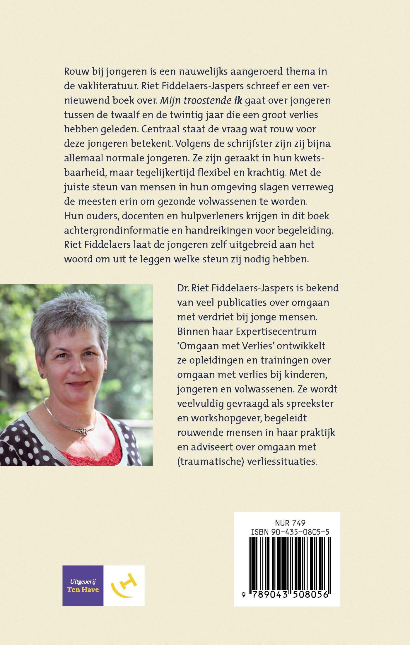 Achterkant van Mijn troostende ik