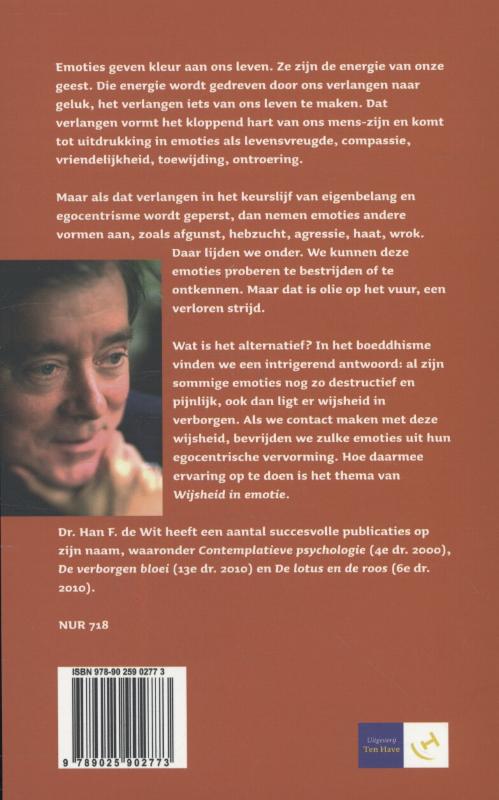 Achterkant van Wijsheid in emotie