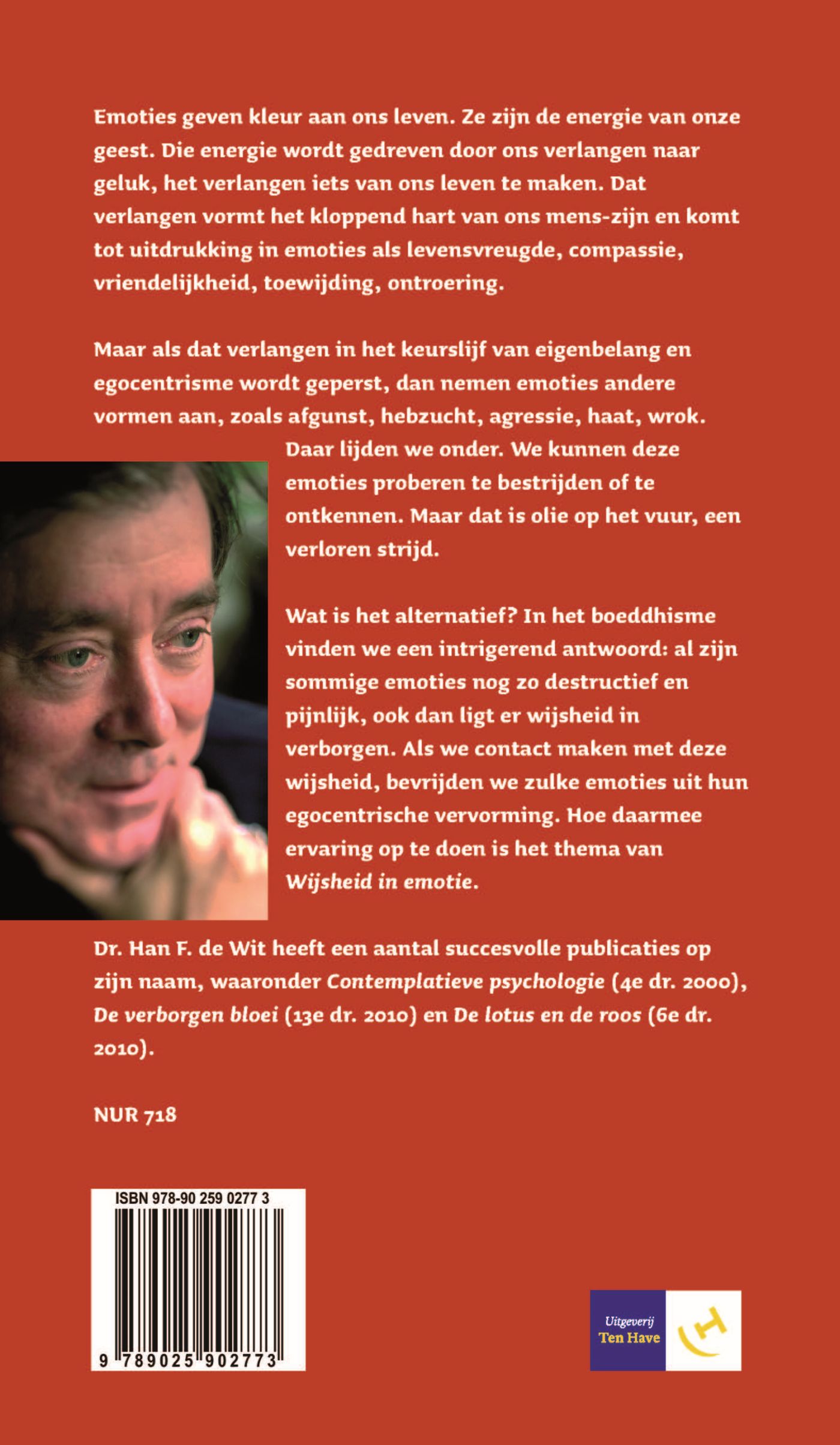Achterkant van Wijsheid in emotie