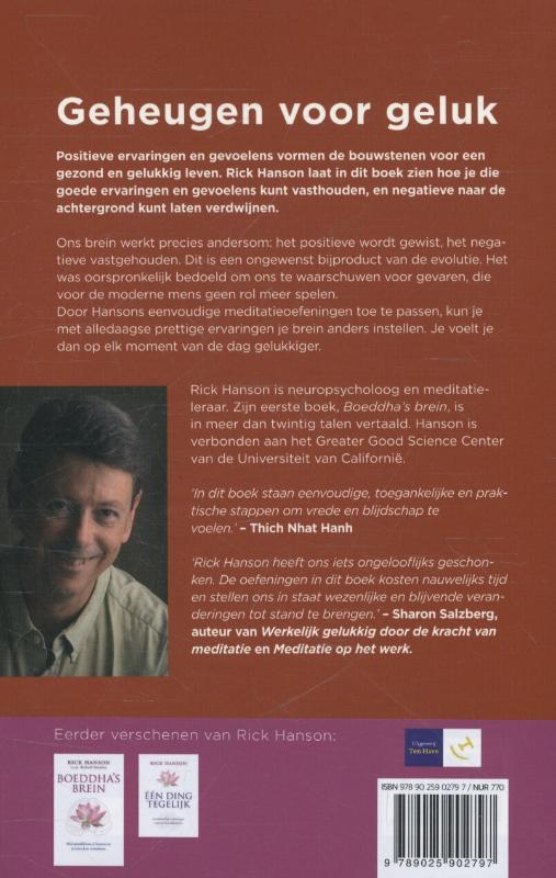 Achterkant van Geheugen voor geluk