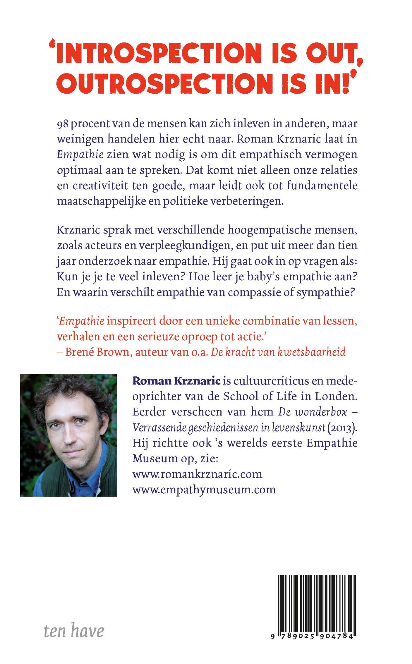 Achterkant van Empathie